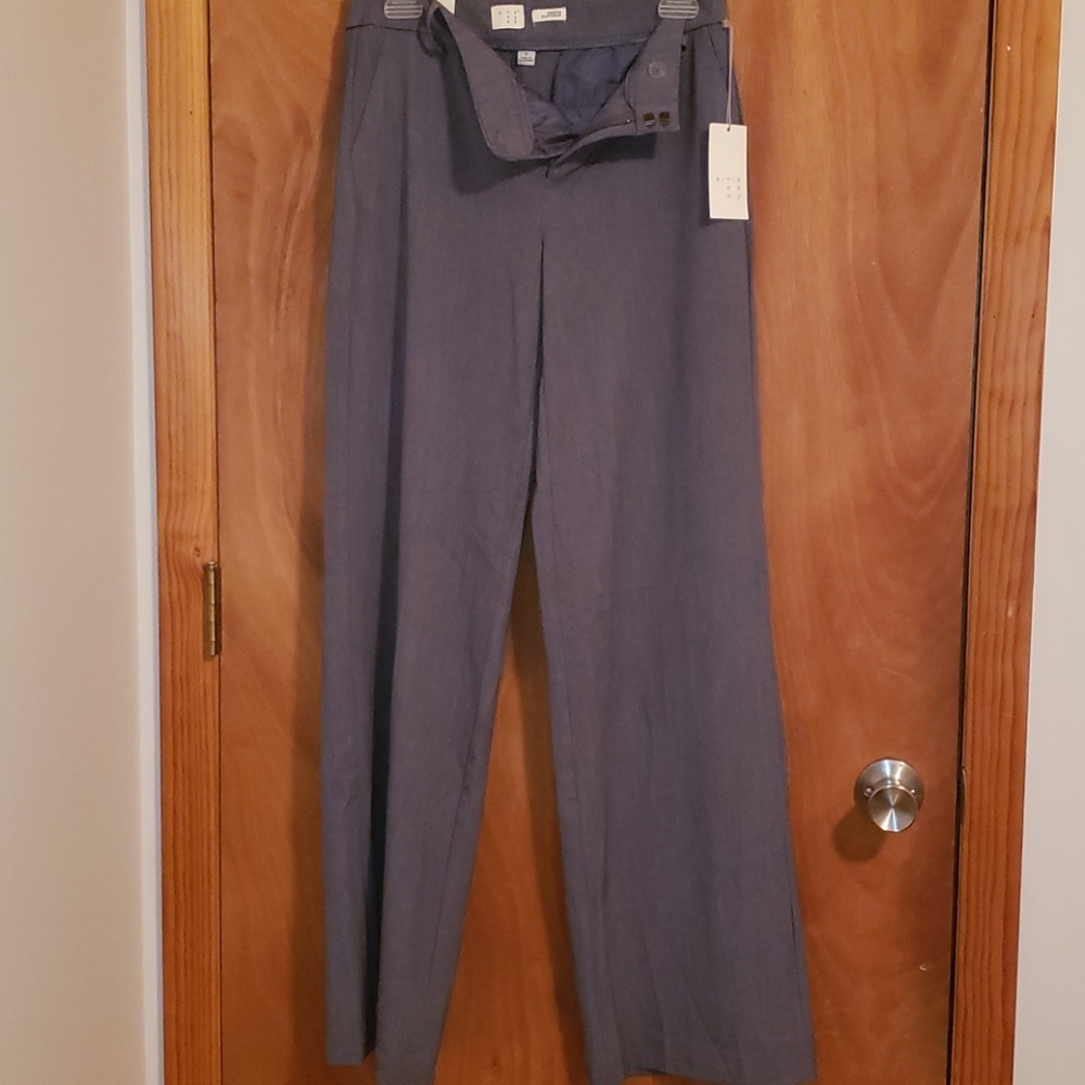 Wide leg womens dress pants